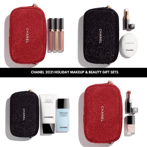 chanel holiday 2021 gift sets|Chanel gift sets 2021.